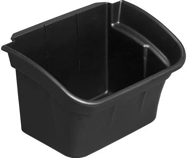 Main image of Rubbermaid Commercial 335488BLACT Utility Cart 4-gallon Bin