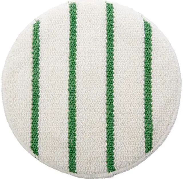 Main image of Rubbermaid Commercial P26900 Green Stripe Carpet Bonnet