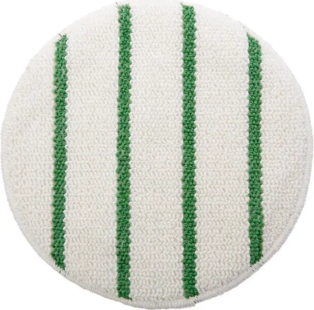 Main image of Rubbermaid Commercial P26900CT Green Stripe Carpet Bonnet