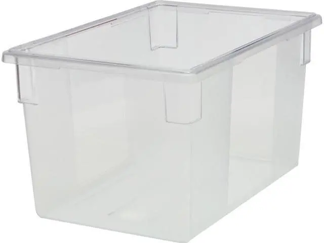 Main image of Rubbermaid Commercial 3301CLE 86 Quart Food Container - Plastic, Polycarbonate - Transporting, Storing - Dishwasher Safe - Clear