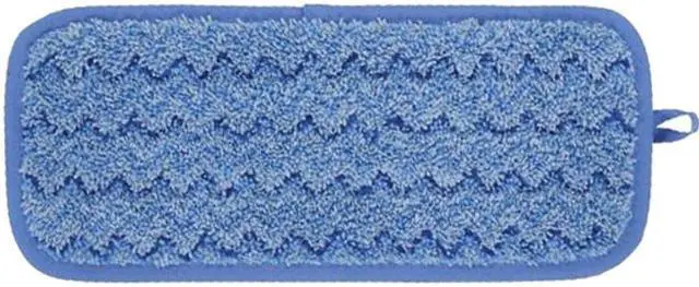 Main image of Rubbermaid Commercial Q820BLUCT Hygen 11" Microfiber Wet Mop - 11" MicroFiber Head - Hook & Loop Backing, Durable - 6 / Carton