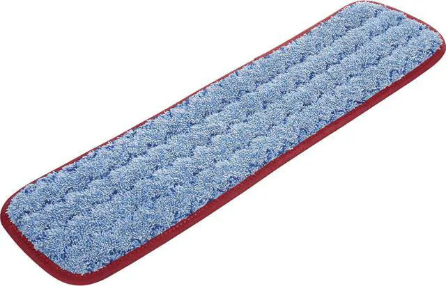 Main image of Rubbermaid Commercial Q410REDCT Hygen 18" Microfiber Wet Pad - 18" Width - MicroFiber