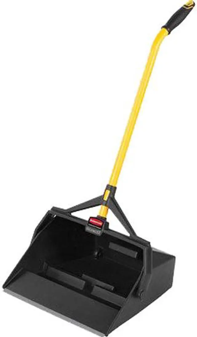 Main image of Rubbermaid Commercial 2018806CT Maximizer Wet/Dry Debris Pan - Polypropylene - Black, Yellow - 6 / Carton