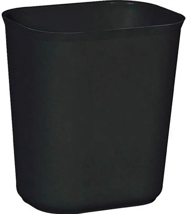 Main image of Rubbermaid Commercial 254100BKCT 14Q Fire Resistant Wastebasket