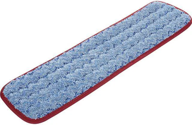 Main image of Rubbermaid Commercial Q410RED Red, Microfiber Wet Mopping Pad-18-in