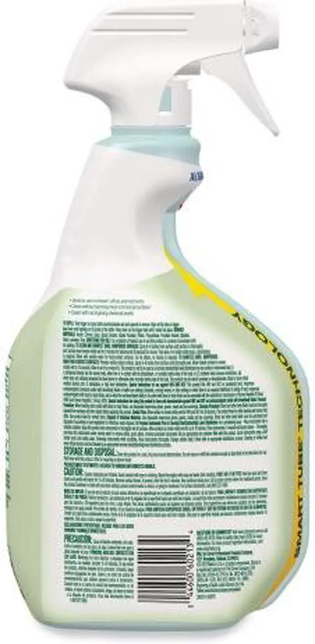 Alt view image 3 of 3 - Clorox Pro EcoClean Disinfecting Cleaner - Unscented - 32 oz Spray Bottle, 9/Carton 60213CT