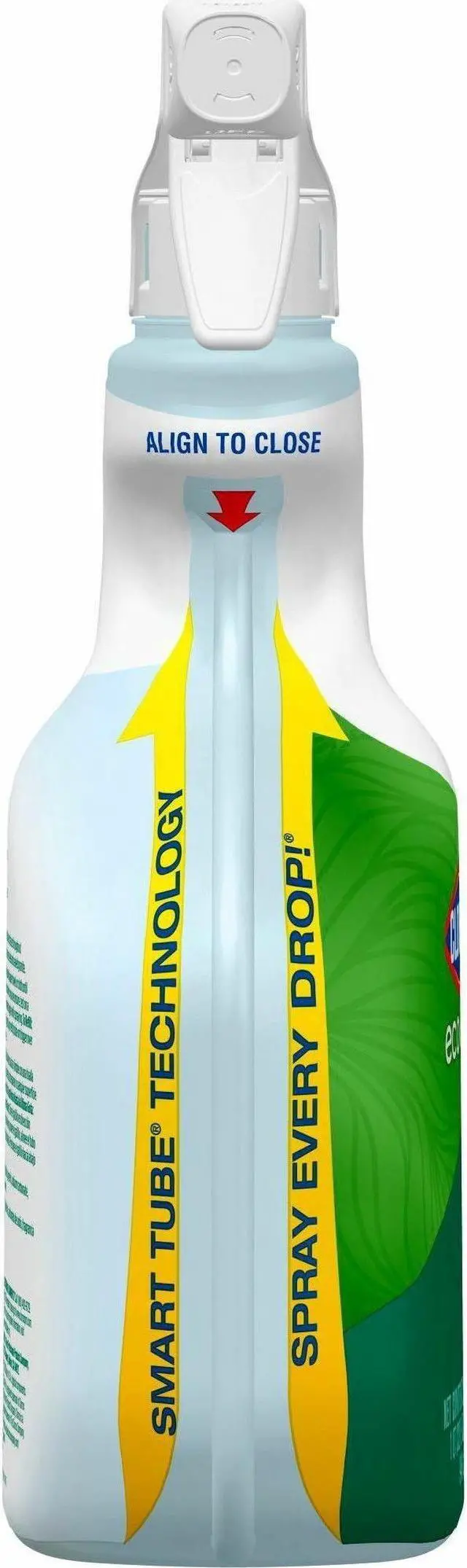 Alt view image 2 of 6 - Clorox EcoClean Glass Cleaner Spray - 32 fl oz (1 quart) - 9 / Carton 60277CT