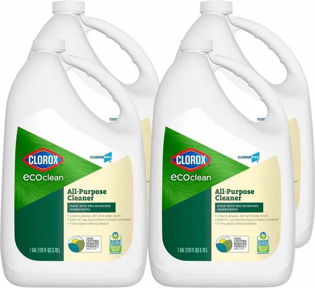 Main image of Clorox EcoClean All-Purpose Cleaner - 128 fl oz (4 quart) - 4 / Carton  60278CT
