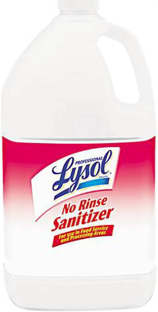 Main image of Reckitt Benckiser REC 74389 Professional LYSOL Brand No Rinse Sanitizer, Liquid, 1 gal. Bottle
