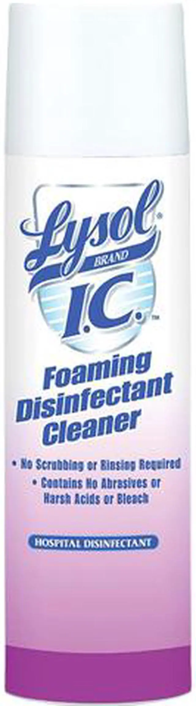 Main image of Reckitt Benckiser 95524 LYSOL Brand I.C. Foaming Disinfectant Cleaner, 24 oz. Aerosol Spray Can - 1 Each
