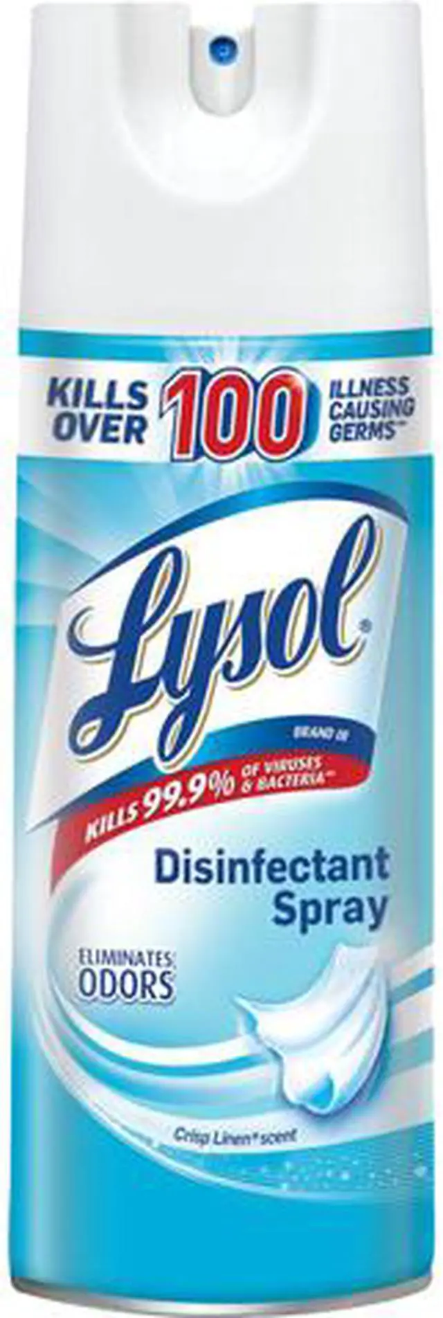 Main image of Lysol 19200-74186 Disinfectant Spray, Crisp Linen, 12oz, Aerosol Can
