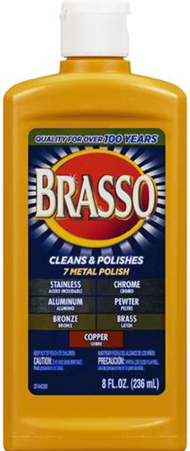 BRASSO 8-fl oz Liquid Metal Cleaner and Polish