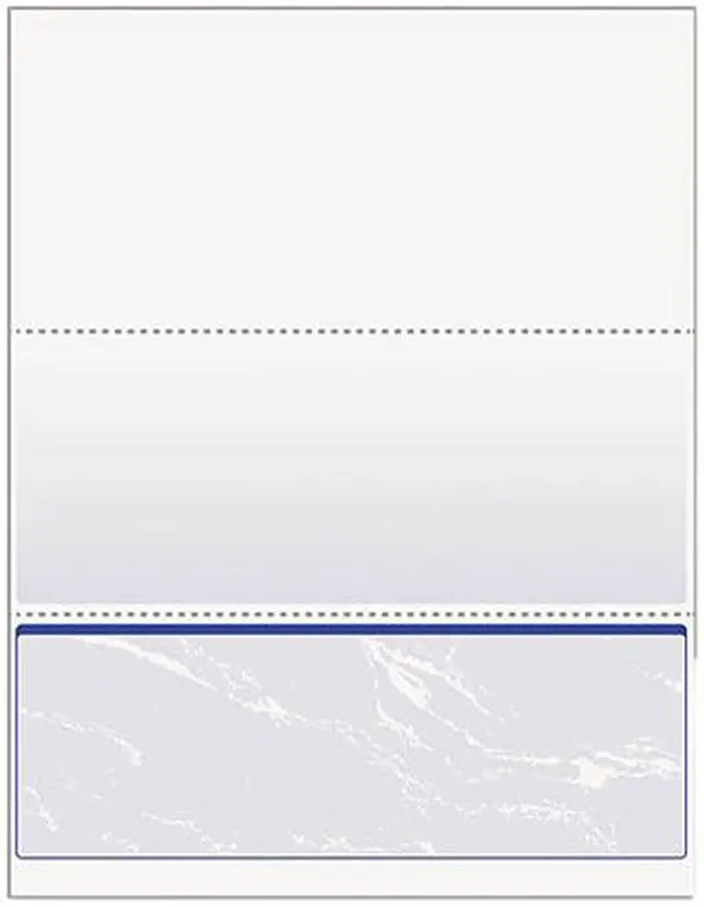 Main image of Paris Business Products DocuGard Standard Security Marble Business Check, 24 lb, 8-1/2 x 11, 500/RM