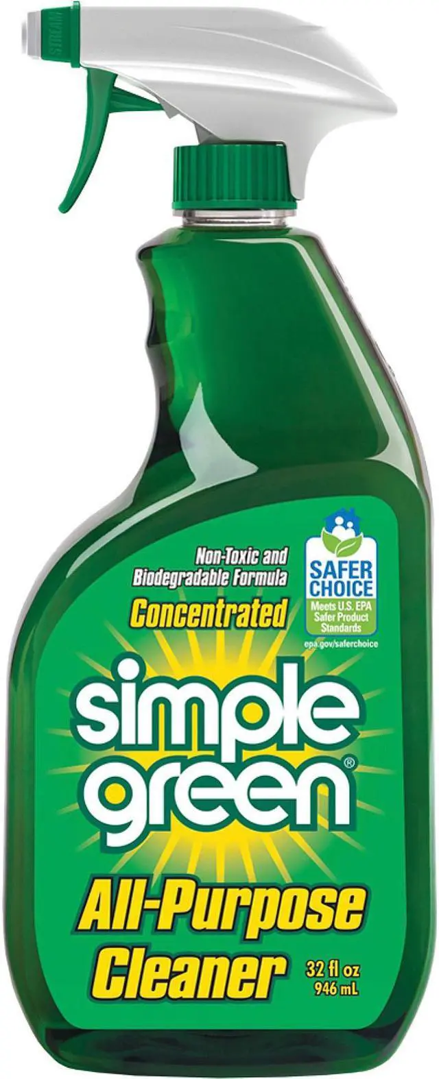 Main image of Simple Green 13033CT All-Purpose Concentrated Cleaner, Concentrate Liquid, 0.25 Gallon (32 fl oz.), 12 / Carton, Green