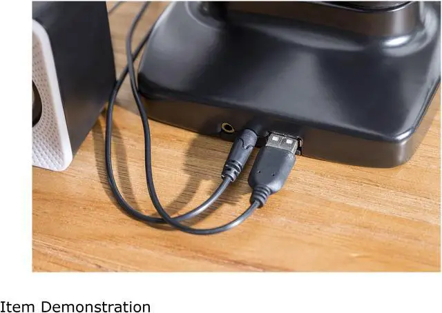 Alt view image 9 of 9 - Rocelco MA2 Dual Monitor Arm with Motion Assist, USB & Multimedia Ports (BLACK)