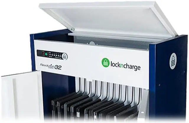 Alt view image 4 of 4 - LocknCharge 10203 Revolution 32 Charging Cabinet