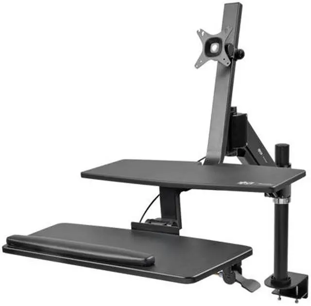 Alt view image 3 of 4 - Tripp Lite WWSS1327CP Adjustable Standing Desktop Workstation, Desk Clamp, Sit Stand