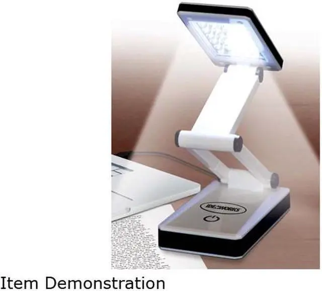 Alt view image 10 of 12 - IdeaWorks Super Bright Portable & Foldable LED Lamp
