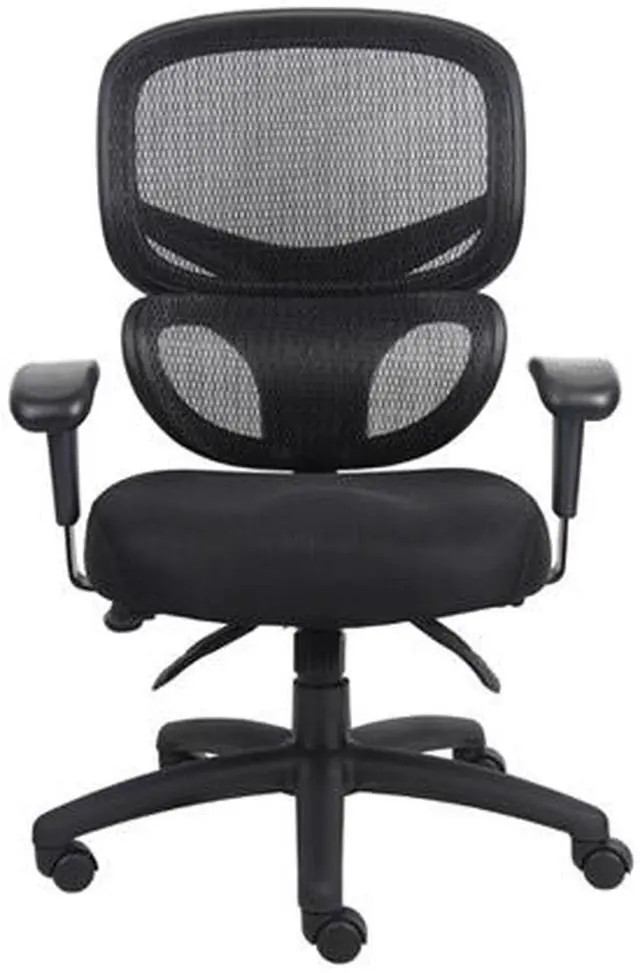 Alt view image 2 of 7 - Boss Office Supplies B6338 Multi-Function Mesh Task Chair