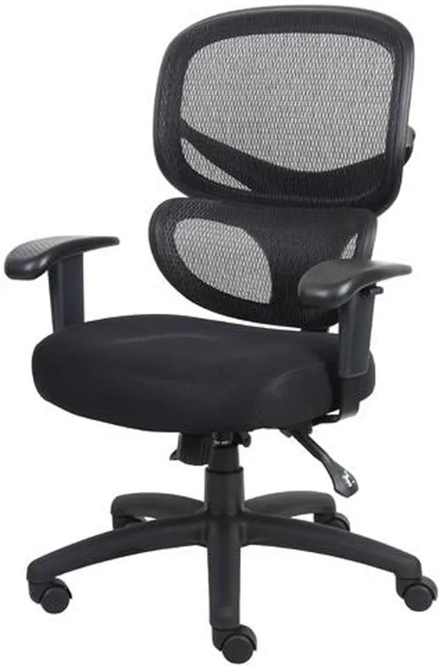 Main image of Boss Office Supplies B6338 Multi-Function Mesh Task Chair