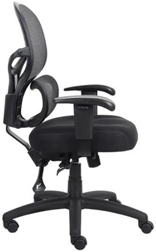 Alt view image 6 of 7 - Boss Office Supplies B6338 Multi-Function Mesh Task Chair