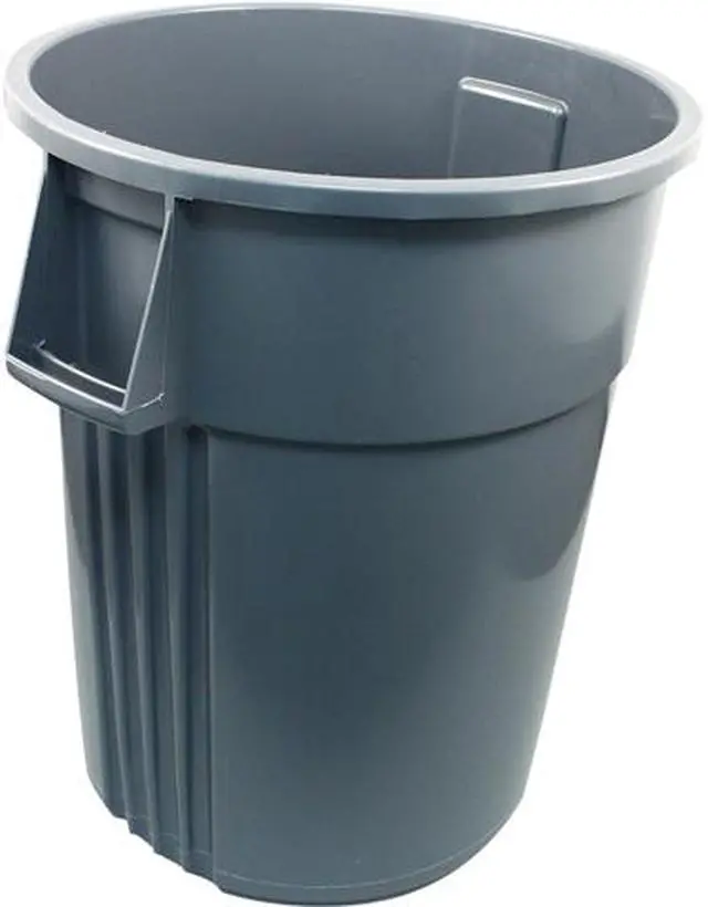 Main image of IMPACT IMP 7755-3 Advanced Gator Waste Container, Round, Plastic, 55 gal, Gray