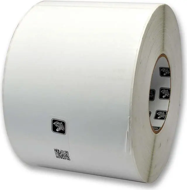 Main image of ZEBRA 5" X 2.5" Z-SELECT 4000T LABEL (CASE) 3 in core - 5" Width x 2 1/2" Length - Permanent Adhesive - Rectangle - Thermal Transfer - White - Paper, Acrylic - 2220 / Roll - 4 / Roll