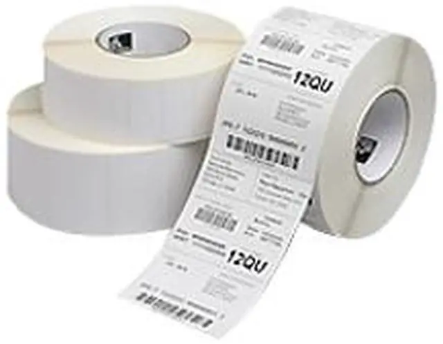Main image of Zebra 10008657 4.105" x Cont. Z-Perform 1000D Labels - 1 Case (36 Rolls)