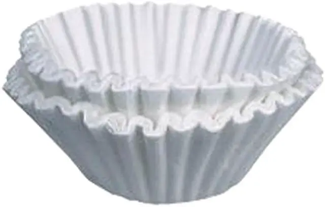 Main image of Bunn 201060000 Heavyweight Coffee Filters, 8.5" Diameter, Heavyweight, Disposable - 21 / Carton - White
