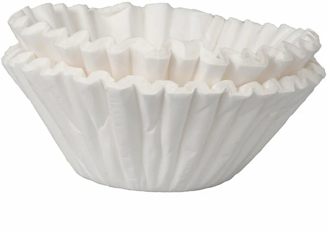 Alt view image 2 of 3 - Bunn Home Brewer Coffee Filters - 250 Filter(s) - 12 Cup(s) - Chlorine-free, Heavyweight - 250/Box - 12 / Carton - White - 201320000CT