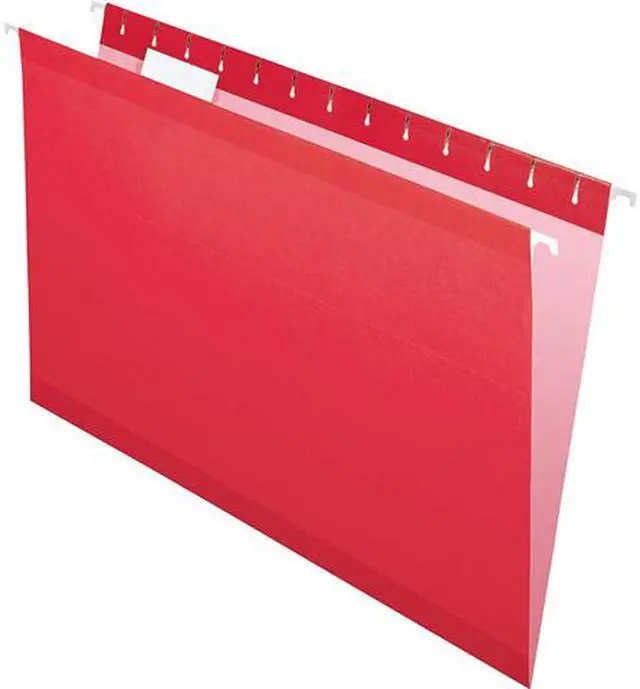 Main image of 04153 1/5 ASST Pendaflex Reinforced Hanging Folders, Legal Size, Assorted Colors, 1/5 Cut, 25/BX