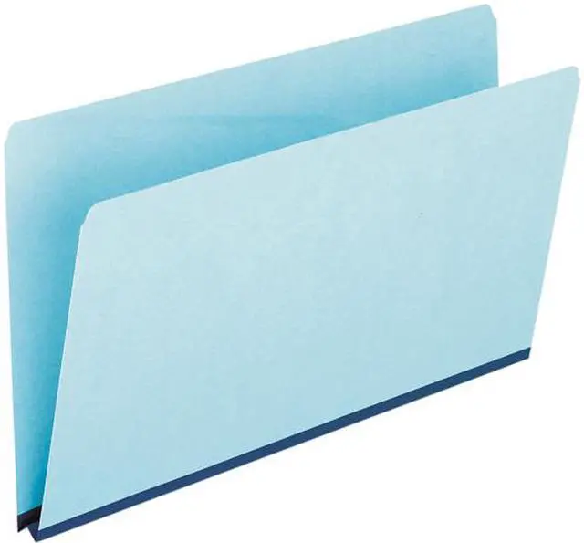 Main image of Tops 9300EE Pressboard Expansion File Folders, Legal Size, Blue