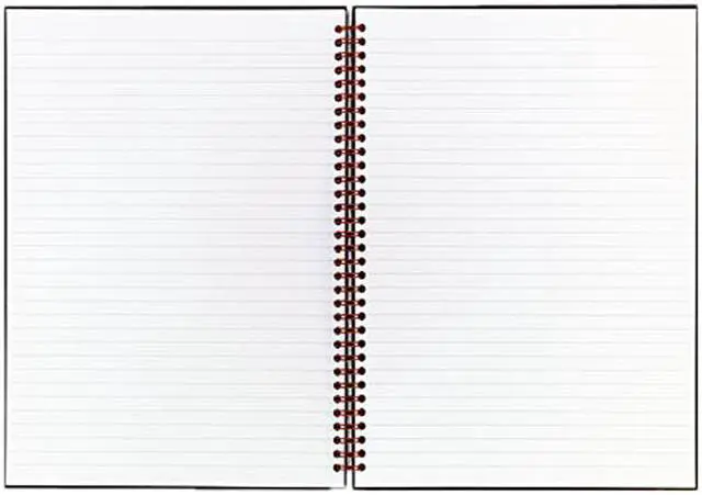 Main image of Black n' Red - K67030 Twinwire Hardcover Notebook, Legal Rule, 8-1/2 x 11, White, 70 Sheets