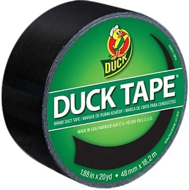 Main image of Duck Colored Duct Tape
1.88" Width x 60 ft Length - 1 / Roll - Black