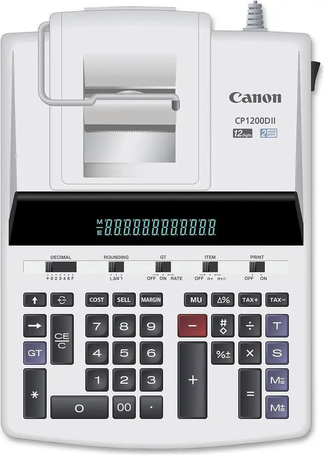 Main image of Canon CP1200D II (9932B002) Printing Calculator