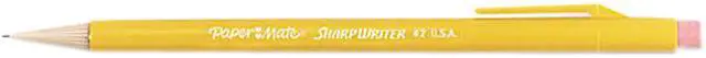 Main image of Paper Mate PAP1921221 Sharpwriter Mechanical Pencil, 0.70 mm, HB, Yellow Barrel - Pack of 36