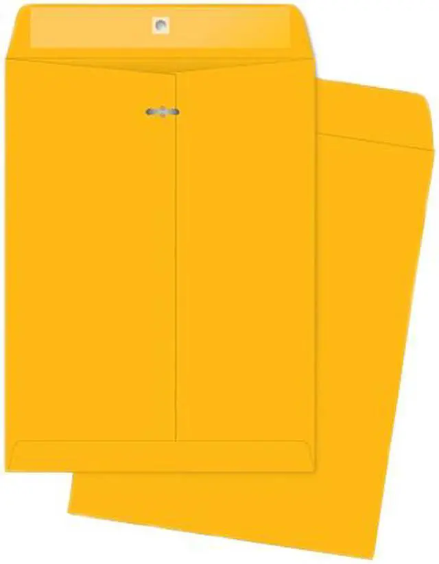 Main image of Business Source 04426 Rugged Kraft Clasp Envelope, Heavy-Duty 32lb, 10 in.x13 in., 100/BX, Brown Kraft