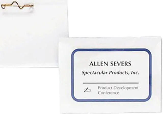 Main image of Business Source 19700BADGEBD Pin Style Side Loading Badge Kit