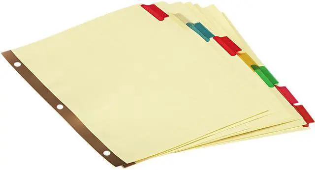 Main image of Universal UNV20890 Deluxe Extended Insertable Tab Indexes