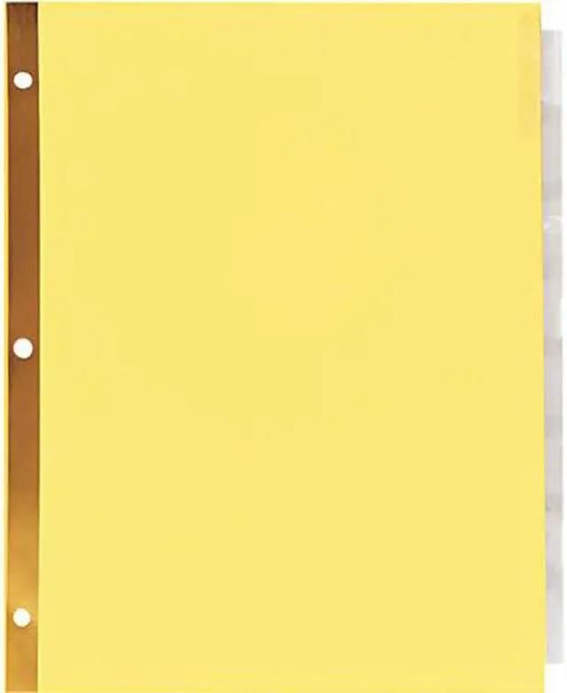 Main image of Universal UNV20891 Deluxe Extended Insertable Tab Indexes