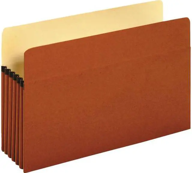 Main image of Universal UNV15363T Redrope Expanding File Pockets, 5.25" Expansion, Legal Size, Redrope, 10/Box