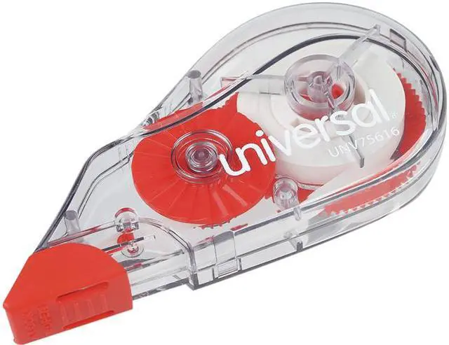 Main image of Universal UNV75616 Correction Tape Dispenser, Non-Refillable, 0.2" x 315", 10/Pack
