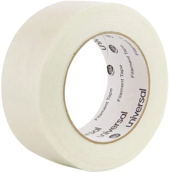 Main image of Universal UNV31648 350# Premium Filament Tape, 3" Core, 1.89" x 60yds, Clear