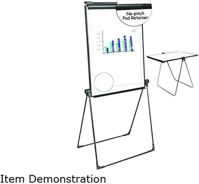 Main image of Universal UNV43030 Foldable Double-Sided Dry Erase Easel, Two Configurations