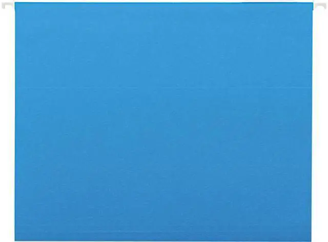 Main image of Universal UNV14116EE Deluxe Bright Color Hanging File Folders, Letter Size, 1/5-Cut Tab