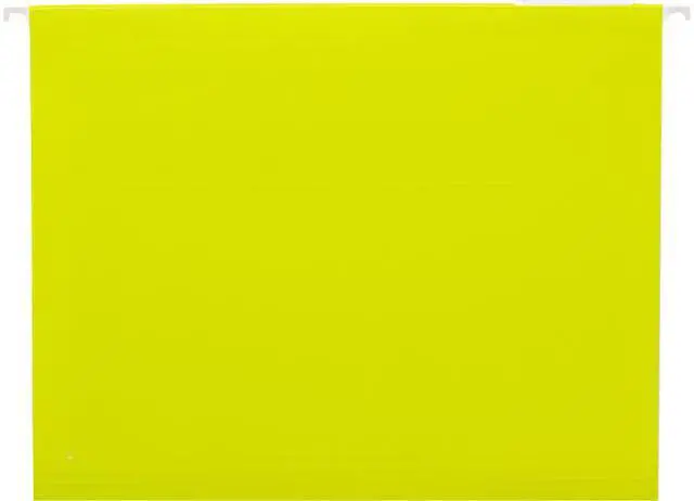 Main image of Universal UNV14119EE Deluxe Bright Color Hanging File Folders, Letter Size, 1/5-Cut Tab