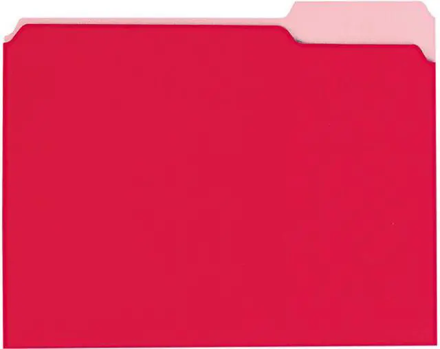 Main image of Universal UNV12303 Interior File Folders, 1/3-Cut Tabs, Letter Size