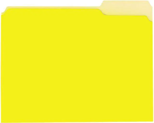 Main image of Universal UNV12304 Interior File Folders, 1/3-Cut Tabs, Letter Size