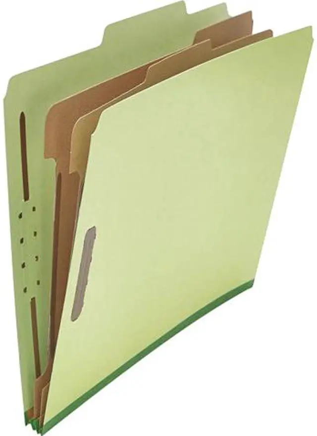 Main image of Universal UNV10271 Six--Section Pressboard Classification Folders, 2 Dividers, Letter Size
