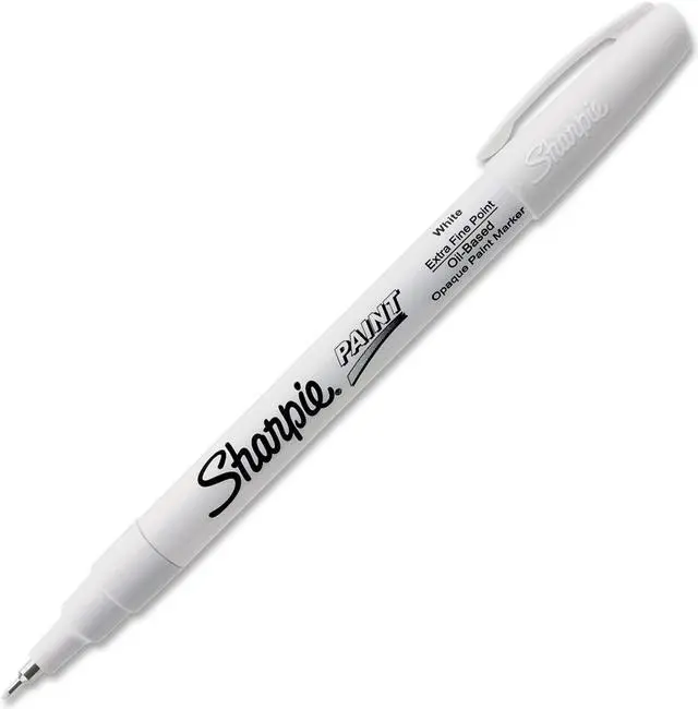 Main image of Sanford 35531 Paint Markers Oil Base Extra Fine White Oil Based Ink, 1 Each